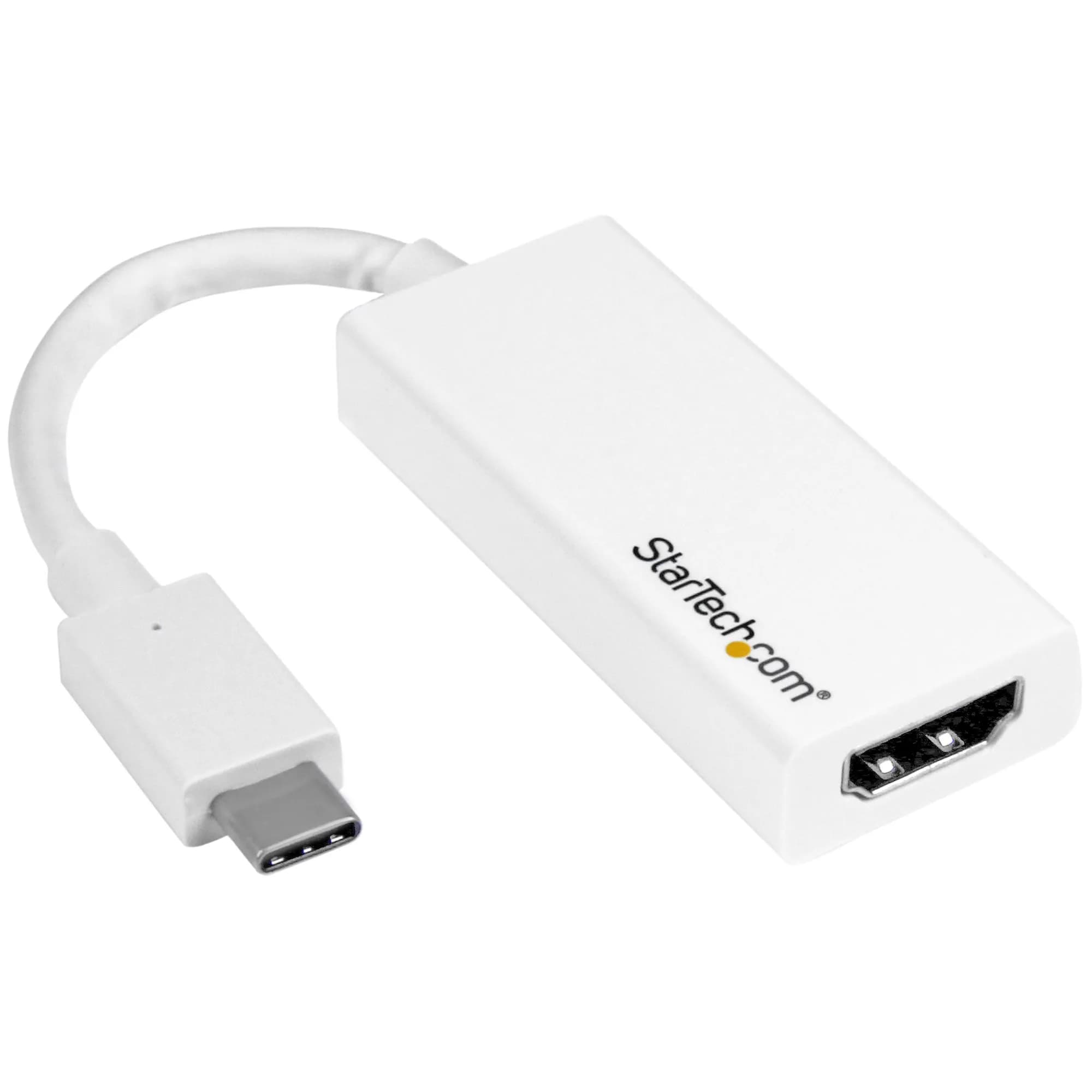 StarTech USB-C to HDMI Adapter with 4K 30Hz -adapteri, Valkoinen