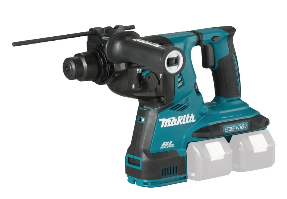 Makita -Yhdistelmävasara 2x18V, SDS-PLUS, Makpac4, ilman akkua ja laturia