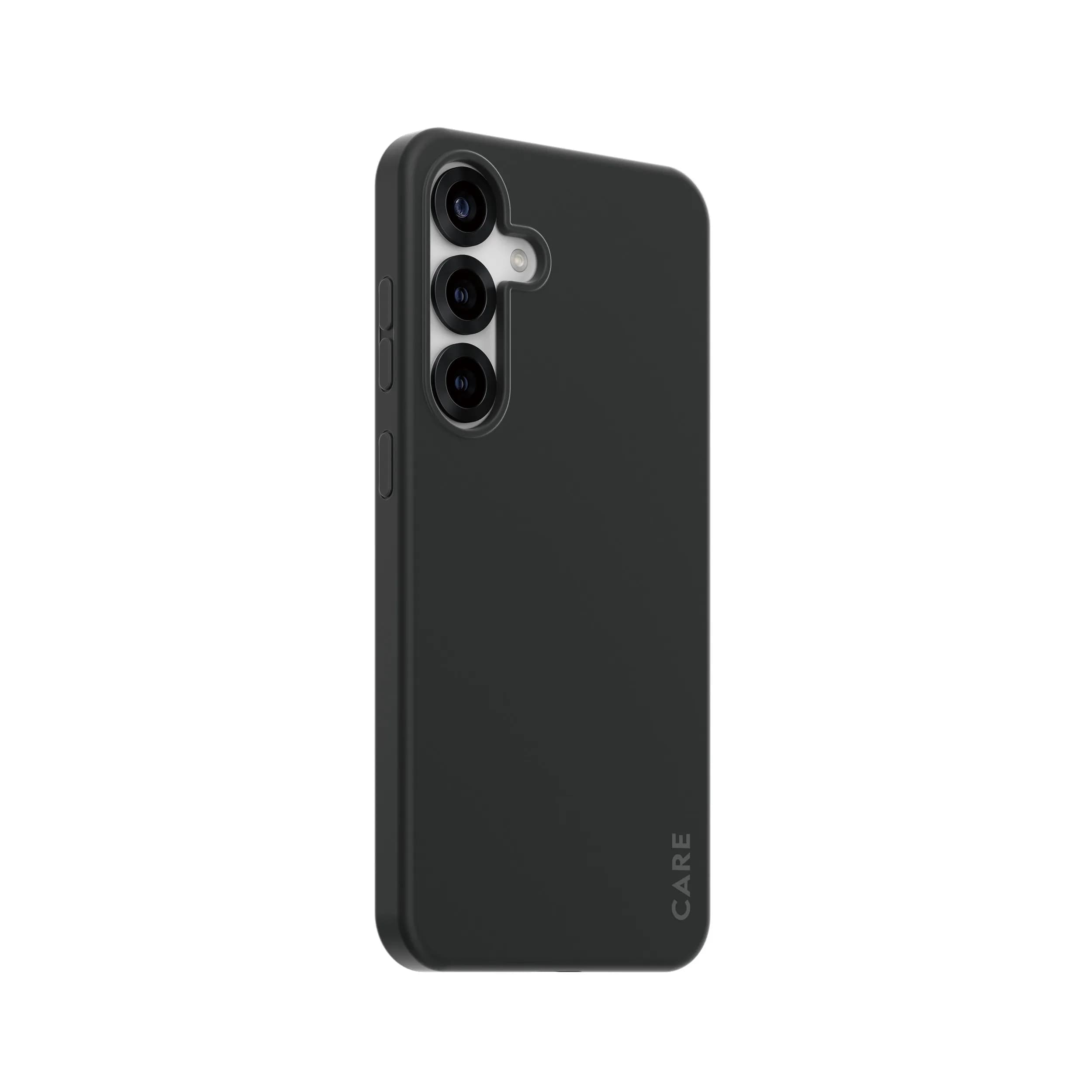 Care by PanzerGlass Galaxy S25+ Qi Compatible Fashionable -suojakuori, Musta