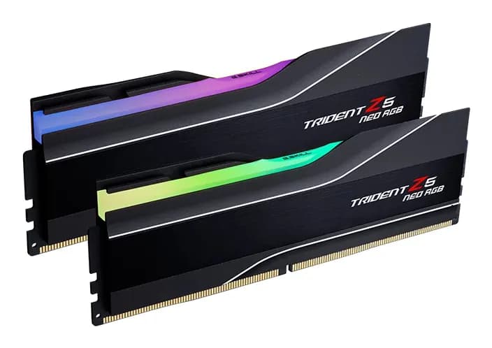 G.SKILL Trident Z5 Neo RGB 32 Gt (2 x 16 Gt) DDR5 6400 MHz, CL32 -muisti (EXPO)