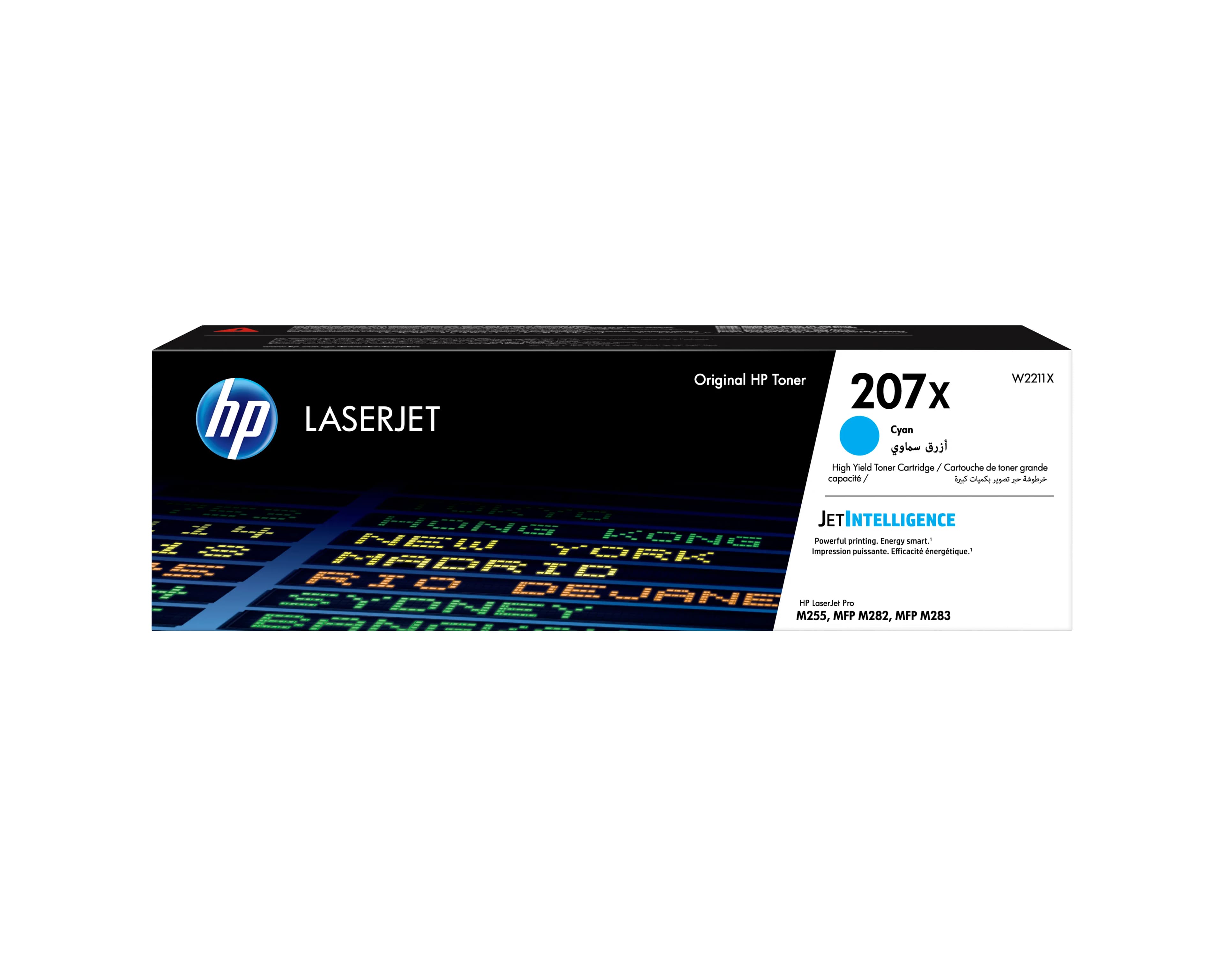 HP 207X Korkea riittoisuus -laservärikasetti, syaani