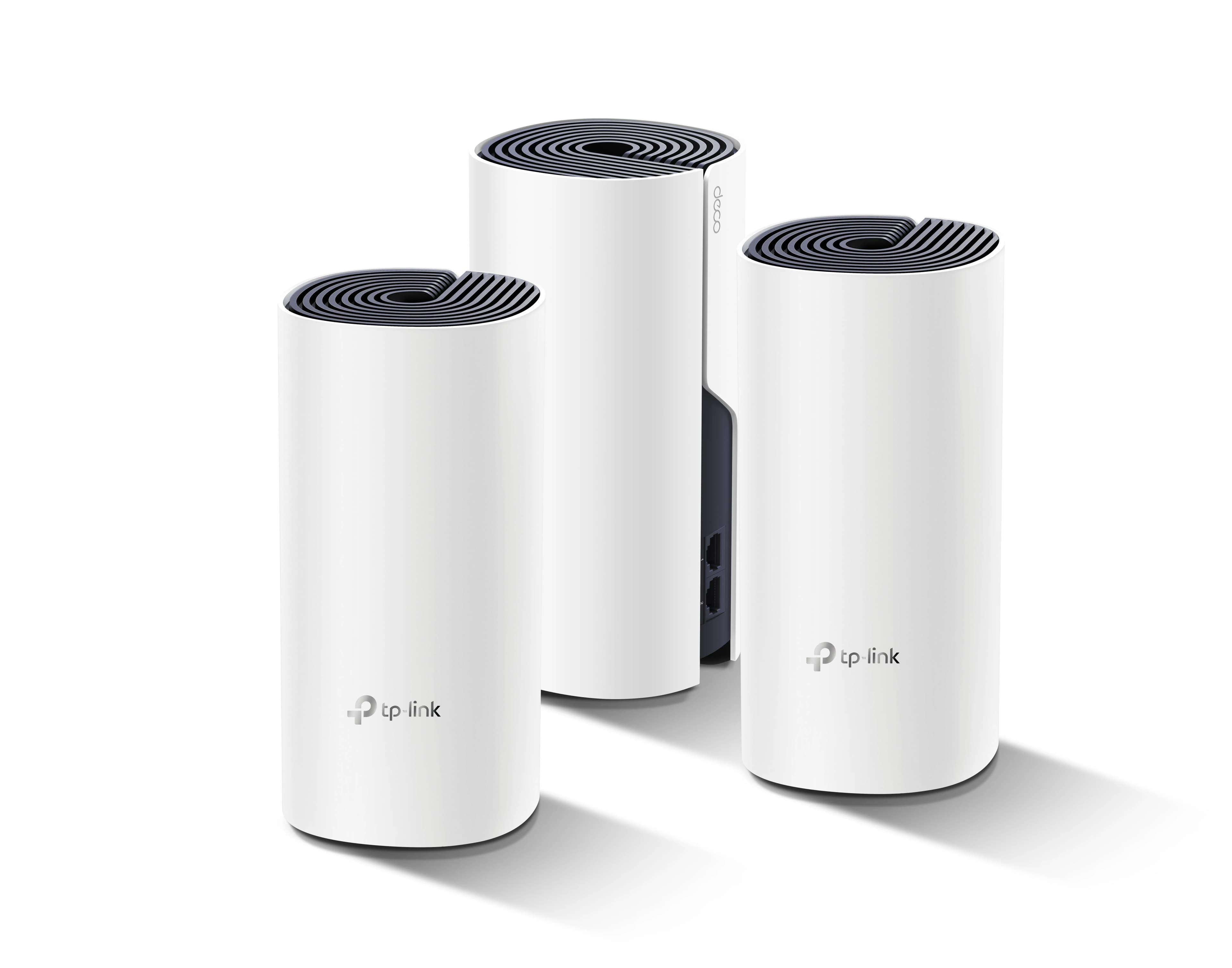 TP-Link Deco P9 -mesh WiFi -järjestelmä, Wi-Fi 5, AC1200, Dual-band, 3 kpl, valkoinen