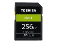 Toshiba N203 256 Gt SDXC Class 10 UHS-I U1 V10 -muistikortti, musta