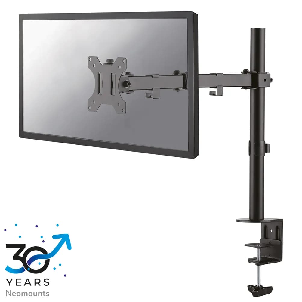 Neomounts FPMA-D550BLACK-pöytäteline yhdelle näytölle 10-32"", täysin liikuteltava, 8 kg, musta