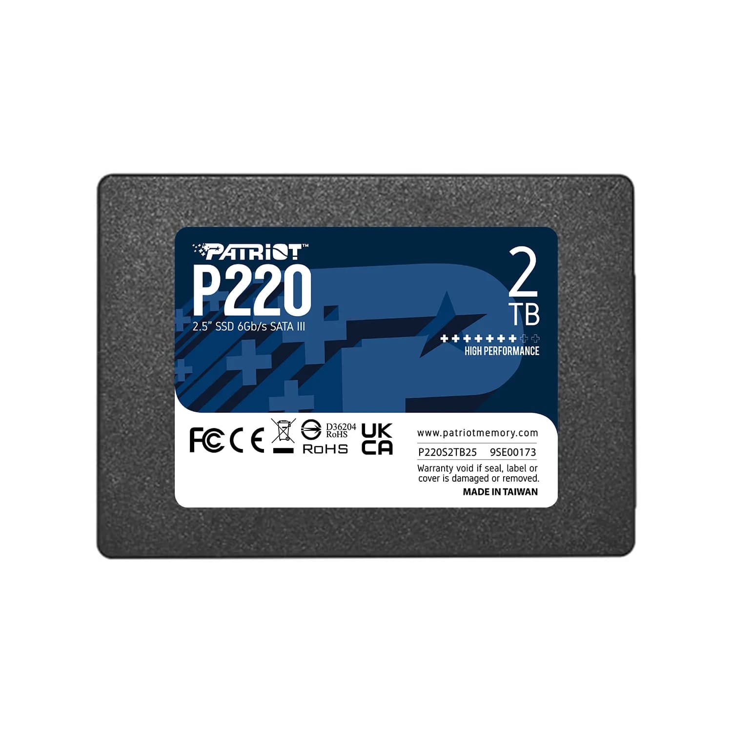 Patriot P220 2 Tt 2,5"" SATA -SSD-levy