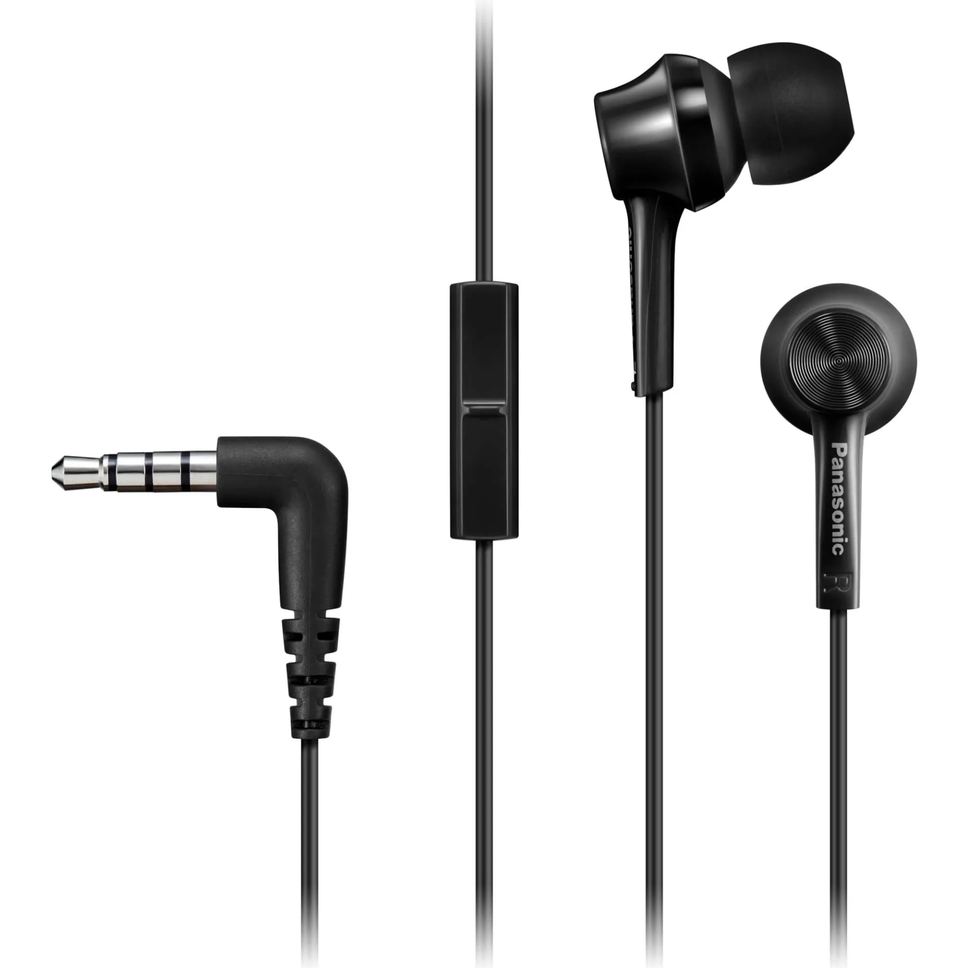 Panasonic RP-TCM115E-K -nappikuulokkeet, musta