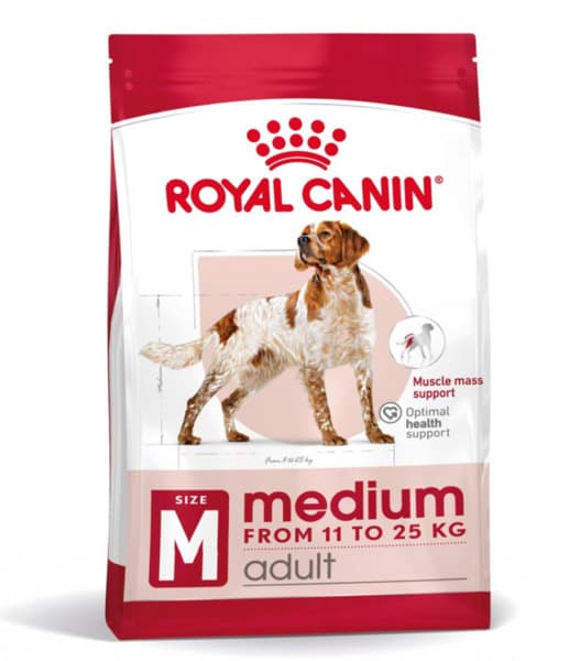 Royal Canin Medium Adult, Koiran kuivaruoka, 4 kg