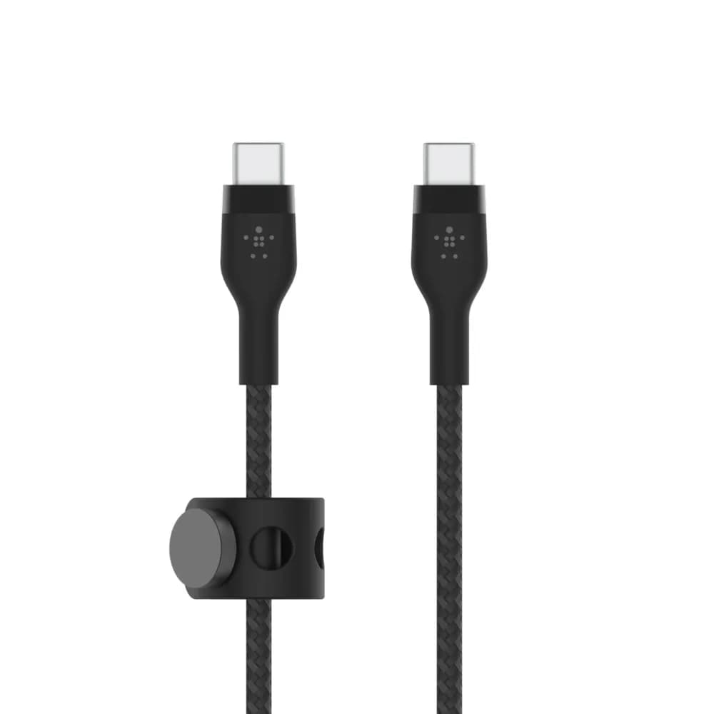 Belkin BoostCharge Pro Flex USB-C -kaapeli, 60 W, 1 m, musta