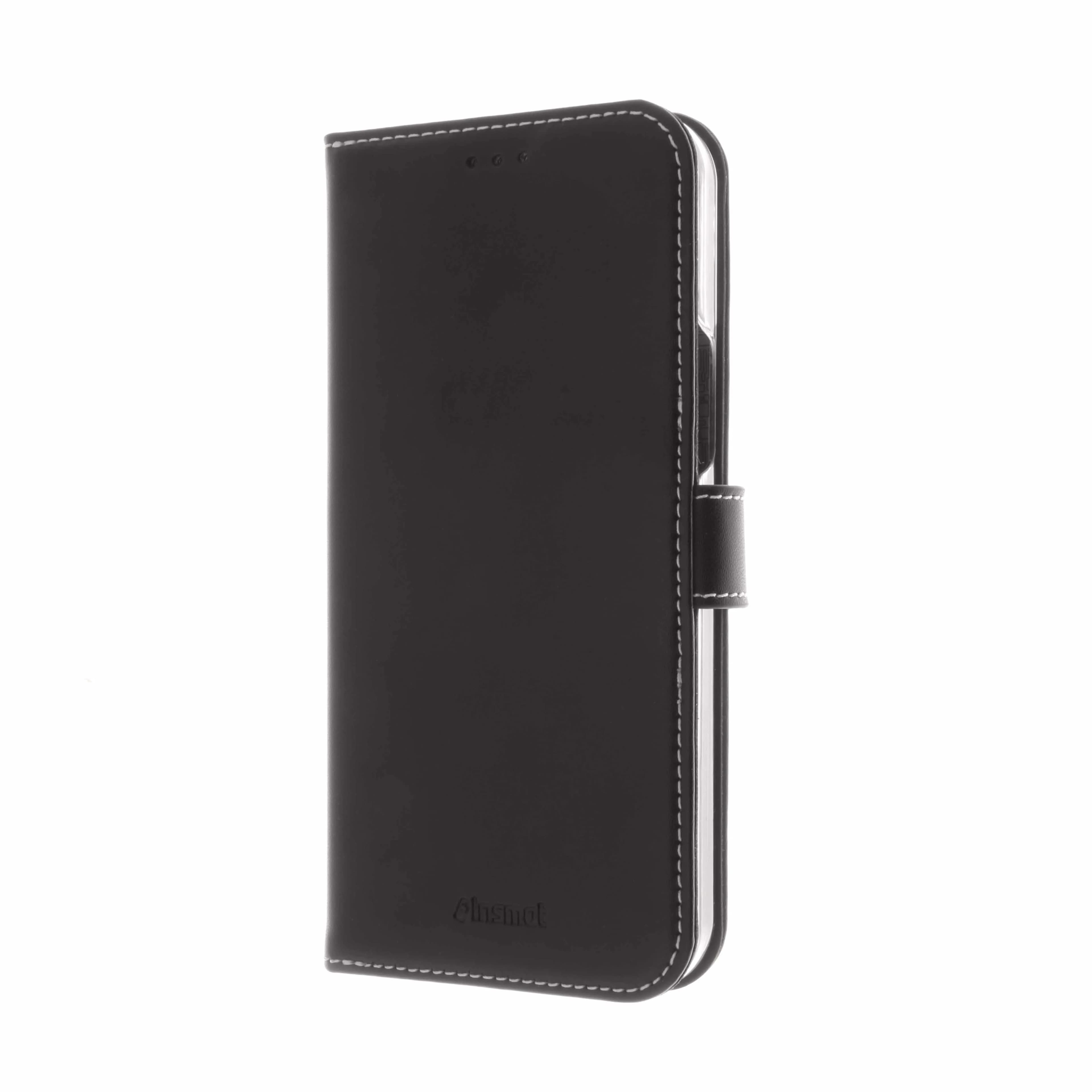 Insmat Flip Case, iPhone 13 Pro Max -lompakkokotelo, Musta