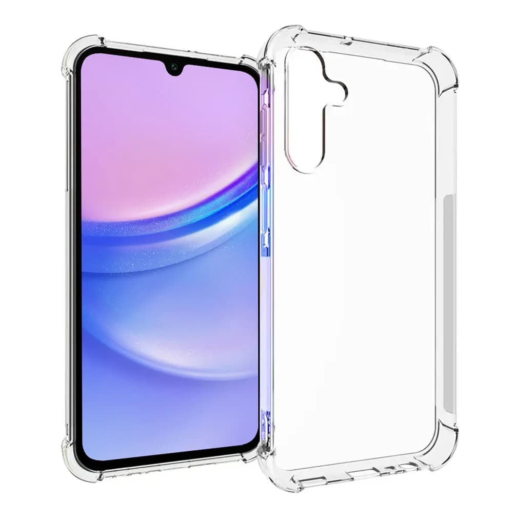 Insmat Impact Cover, Galaxy A15 5G/4G -suojakuori, Läpinäkyvä