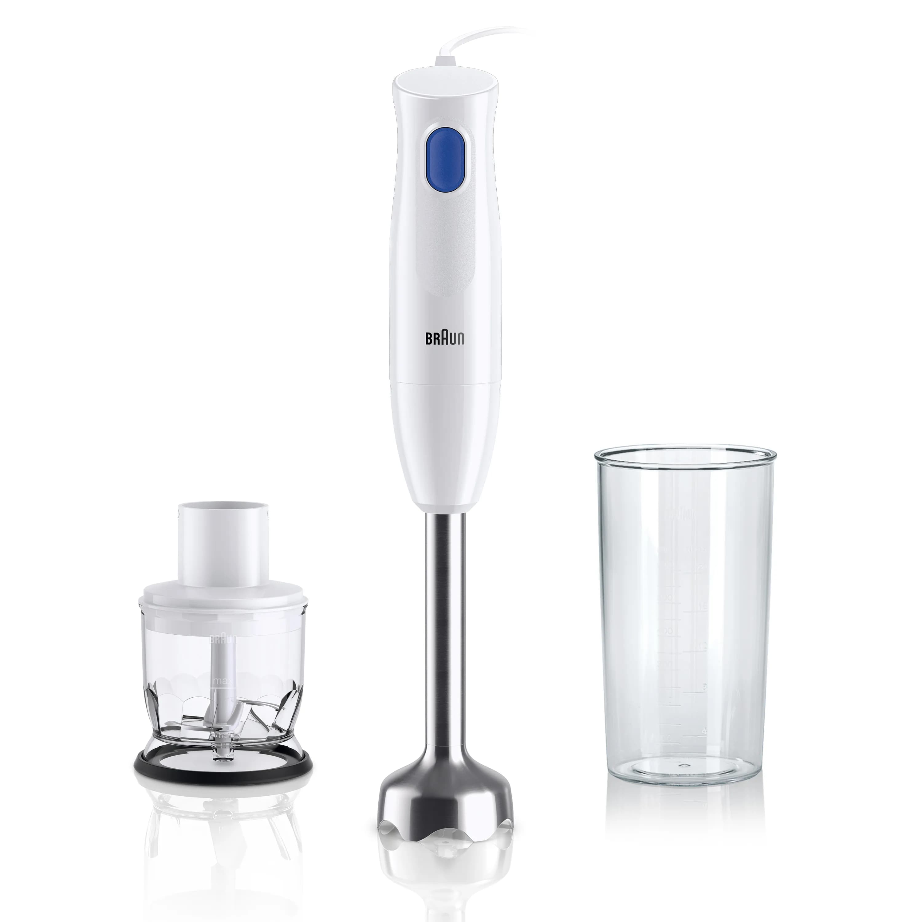 Braun MultiQuick 1 MQ10.201M WH 450 W -sauvasekoitinsarja, valkoinen