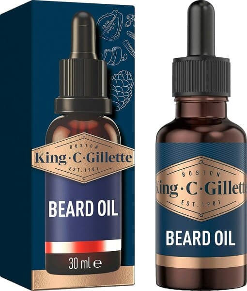 King C. Gillette Beard Oil 30 millilitraa -partaöljy