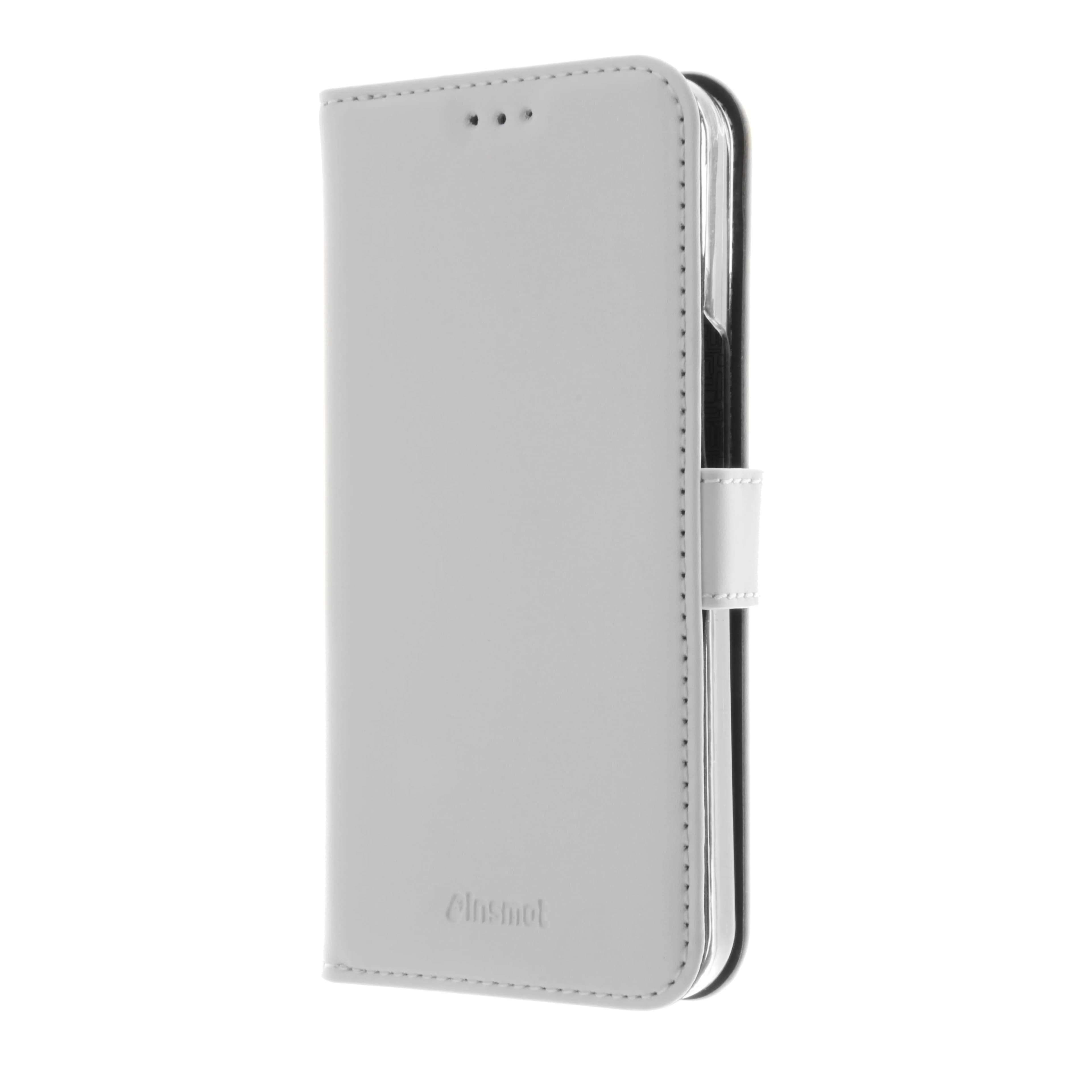 Insmat Flip Case, iPhone 13 mini -lompakkokotelo, Valkoinen