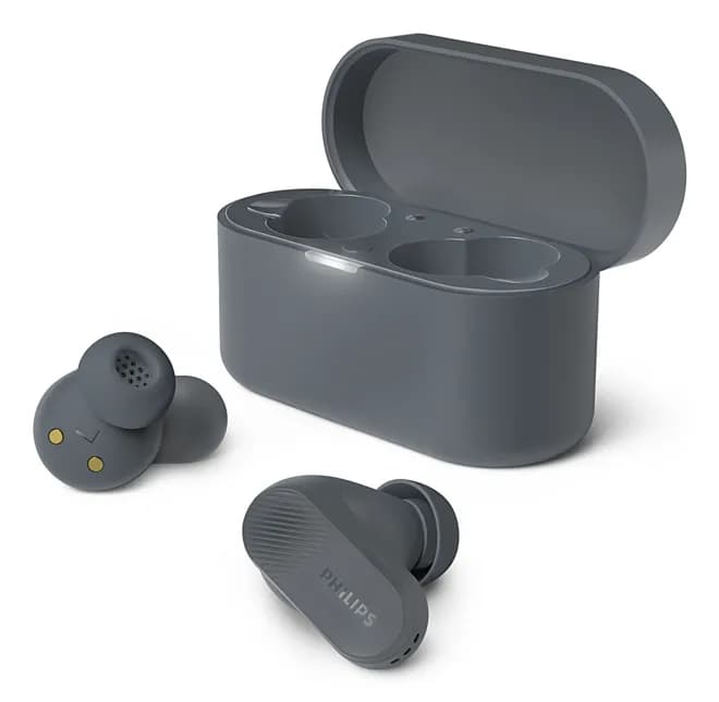 Philips TAT3509GY/00 -langattomat nappikuulokkeet, harmaa