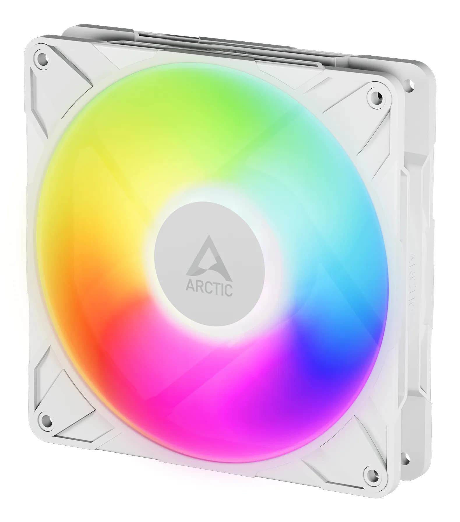 ARCTIC P14 Pro PWM ARGB -tuuletin, 140 mm, nestelaakeri, valkoinen