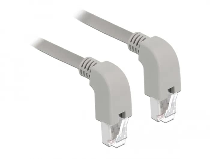DeLOCK Cat5e SF/UTP RJ45 2m -verkkokaapeli, harmaa