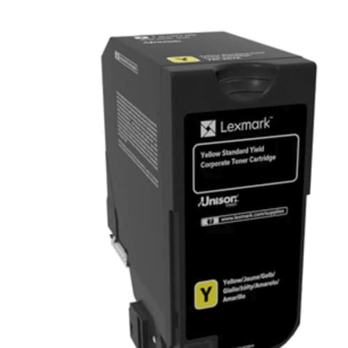 Lexmark 74C2SYE Corporate -laservärikasetti, keltainen
