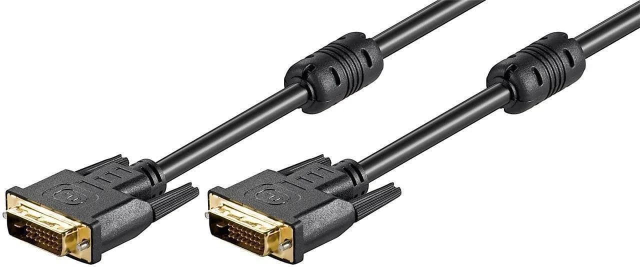 MicroConnect DVI-D Dual Link -kaapeli, 2 m, musta
