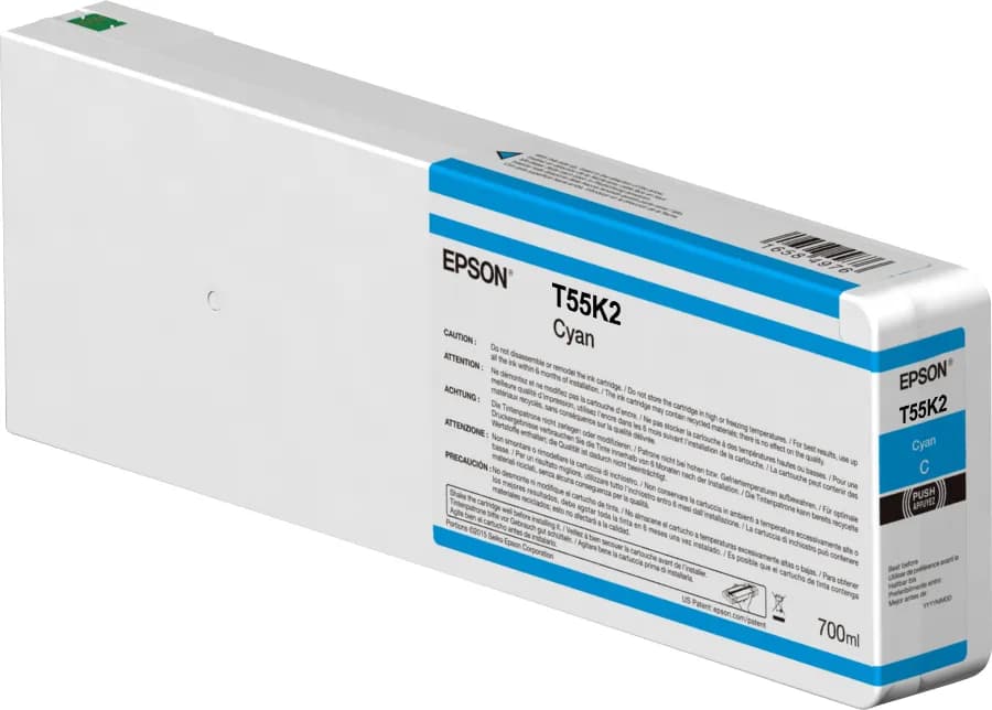 Epson T56P2-mustekasetti, 700 ml, syaani