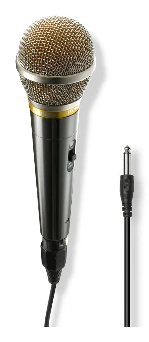 Hama Vocal Pro, dynaaminen -mikrofoni, musta