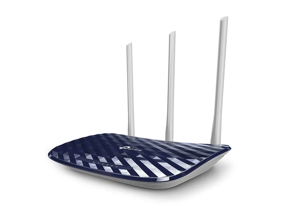 TP-Link Archer C20 -reititin, Wi-Fi 5, AC750, Dual-band, musta