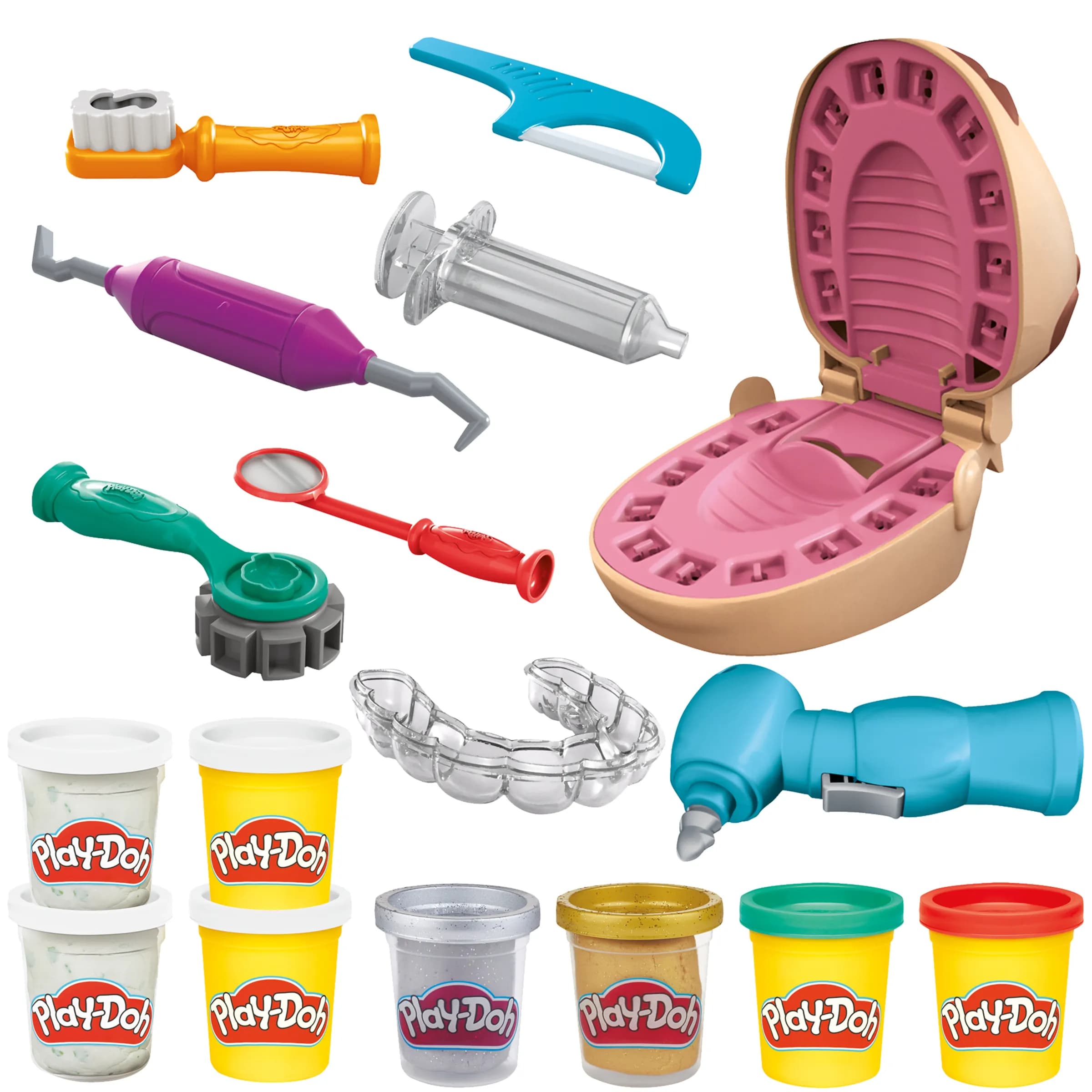 Play-Doh Playset Gold Fillin" and Drillin"