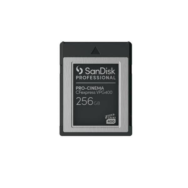 SanDisk Professional PRO-CINEMA 256 Gt CFexpress Type B VPG400 -muistikortti, musta