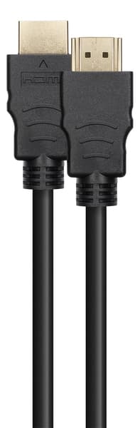 Deltaco Ultra High Speed HDMI 2.1 -kaapeli, jossa 8K, jossa Ethernet, 2 m, musta
