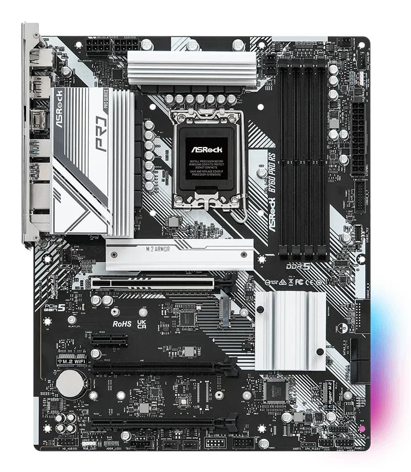 ASRock B760 PRO RS DDR5 LGA1700 ATX -emolevy