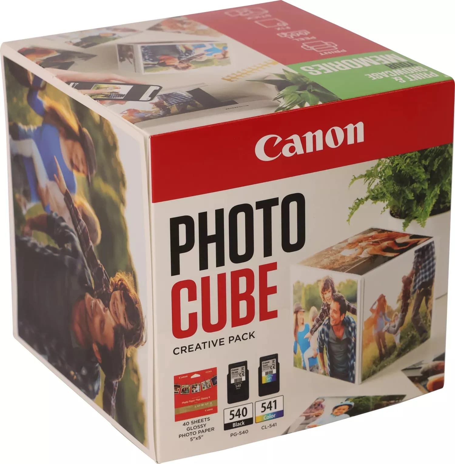 Canon PG-540/CL-541 Photo Cube Creative Pack -mustekasettipakkaus, musta, syaani, magenta, keltainen