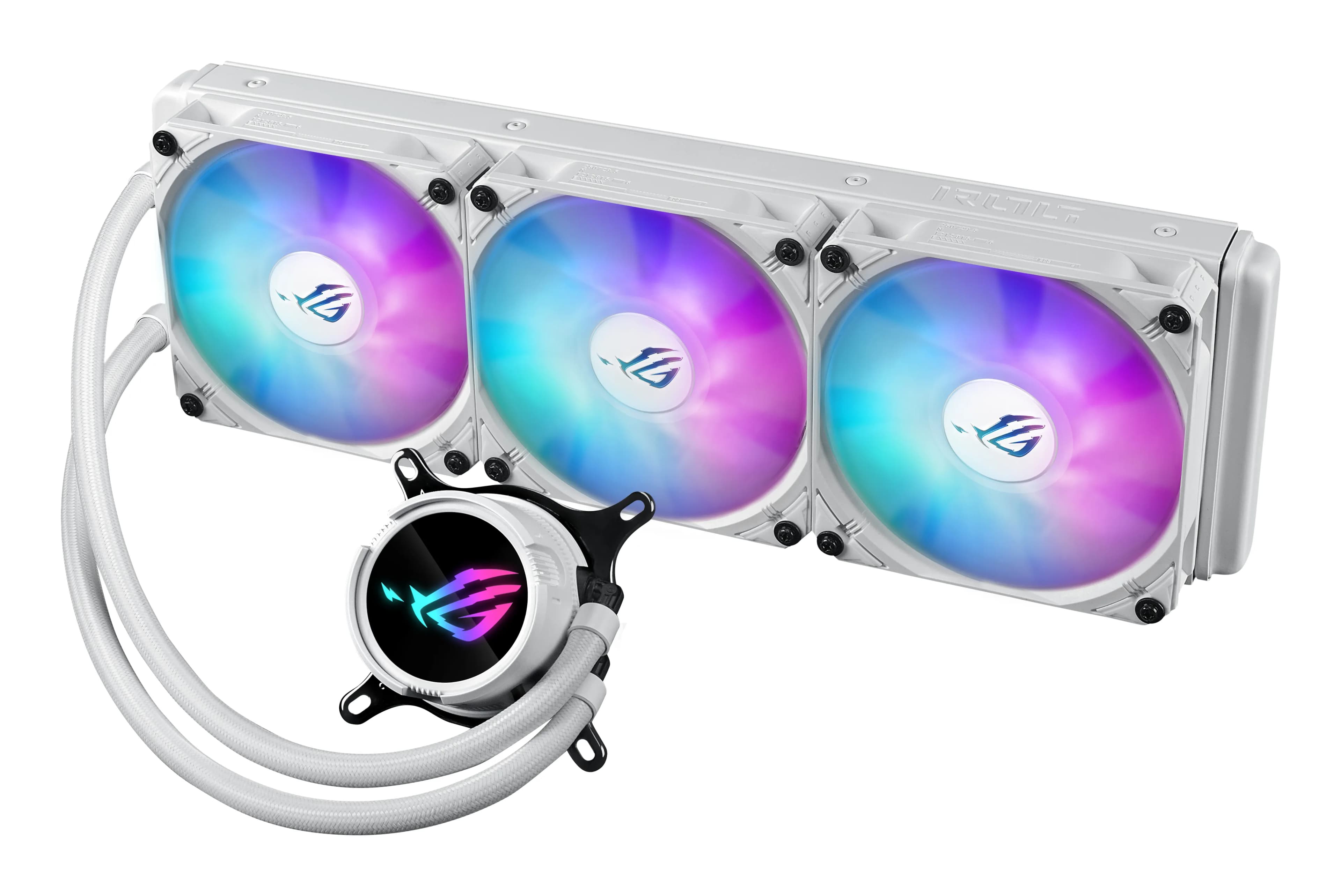 Asus ROG Strix LC III 360mm ARGB -nestejäähdytin, valkoinen