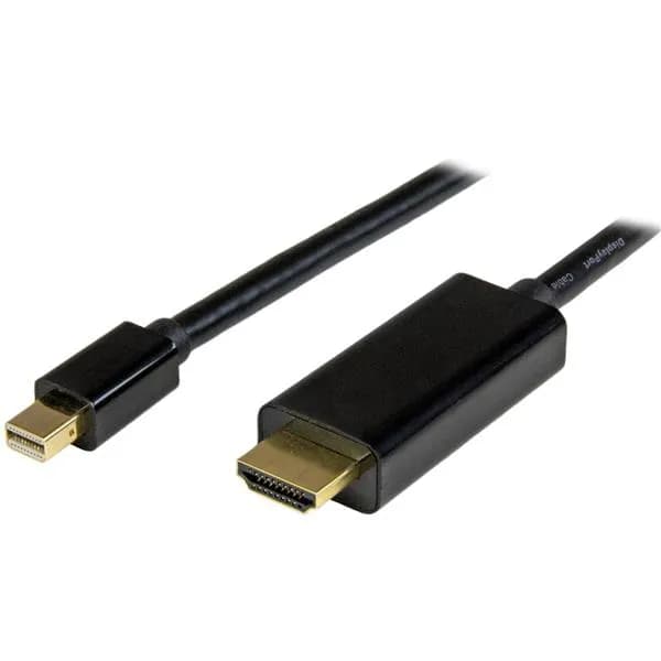 StarTech Mini DisplayPort – HDMI -adapterikaapeli, jossa 4K, 2 m, musta