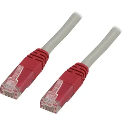 Cat6 U/UTP RJ45 2m -verkkokaapeli, harmaa