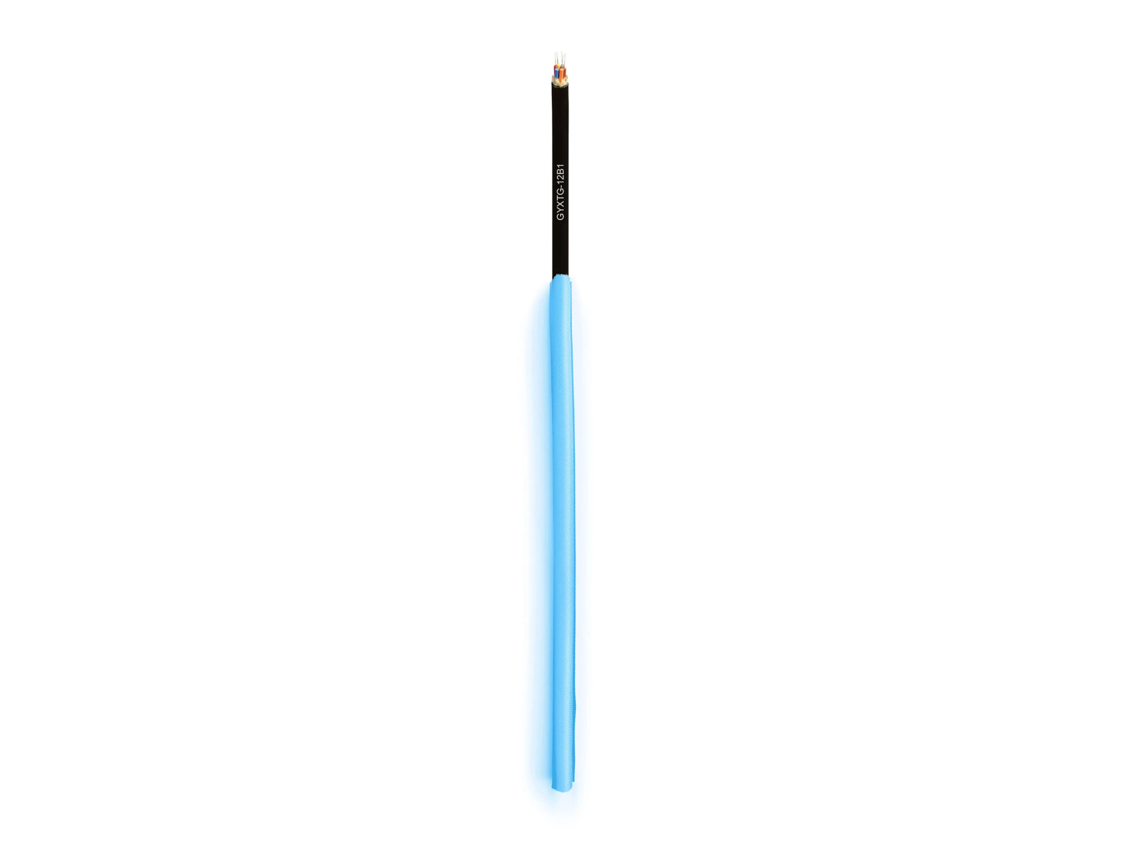 M Universal Cable Sock Self Wrapping 5mm Blue 25m