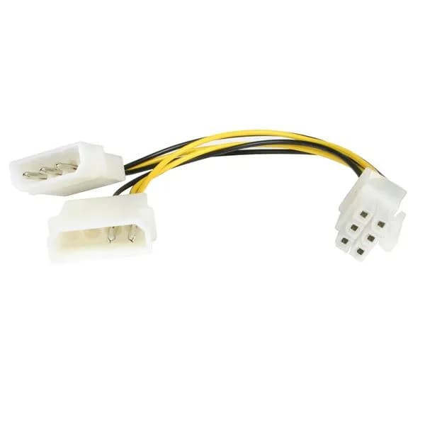 6IN LP4 TO 6 PIN PCIE ADAPTER