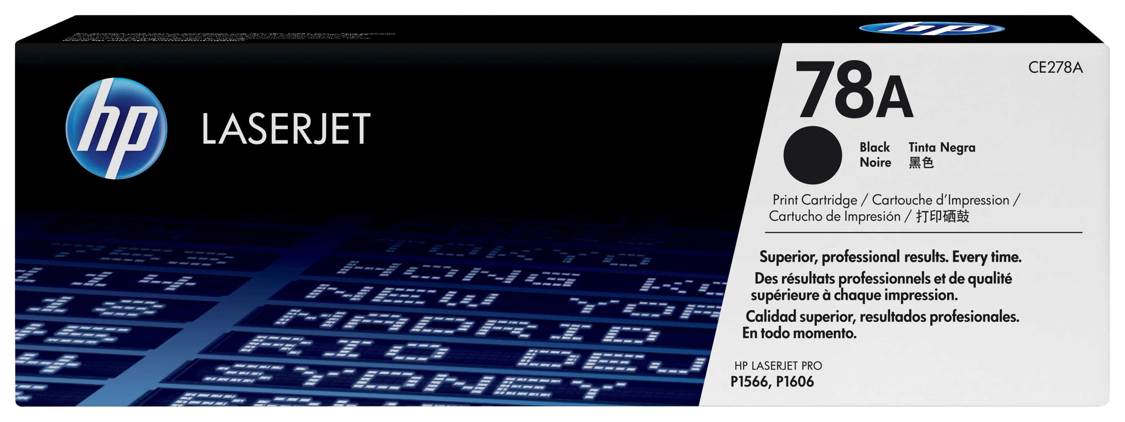 HP CE278A -laservärikasetti, musta