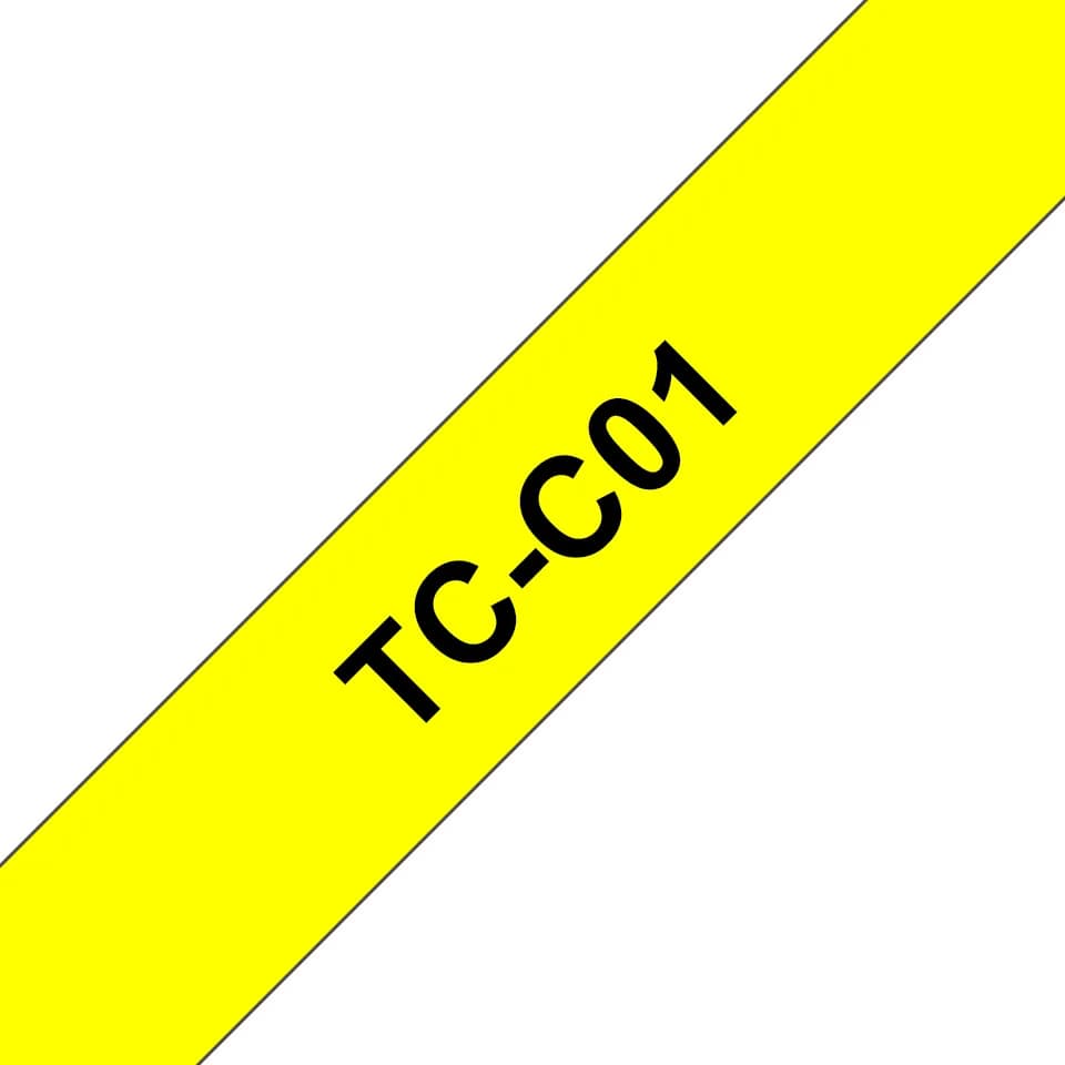 Tape/Sig Yellow/Black 12mm