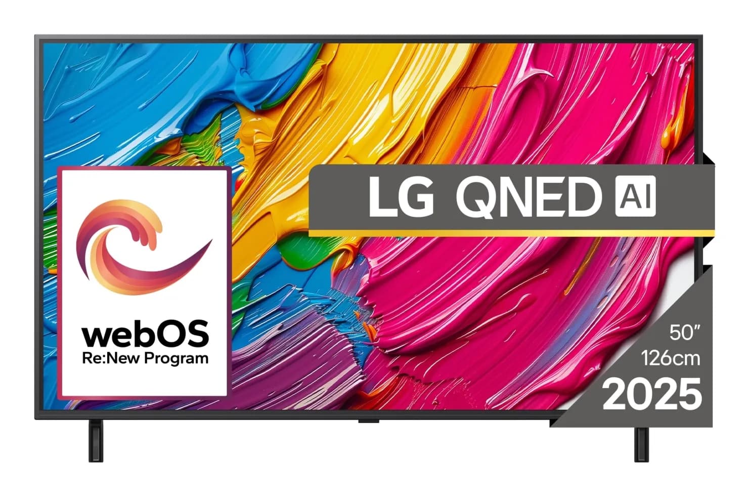 LG QNED80A3A 43"" 4K QNED webOS TV, 60 Hz, HDR10