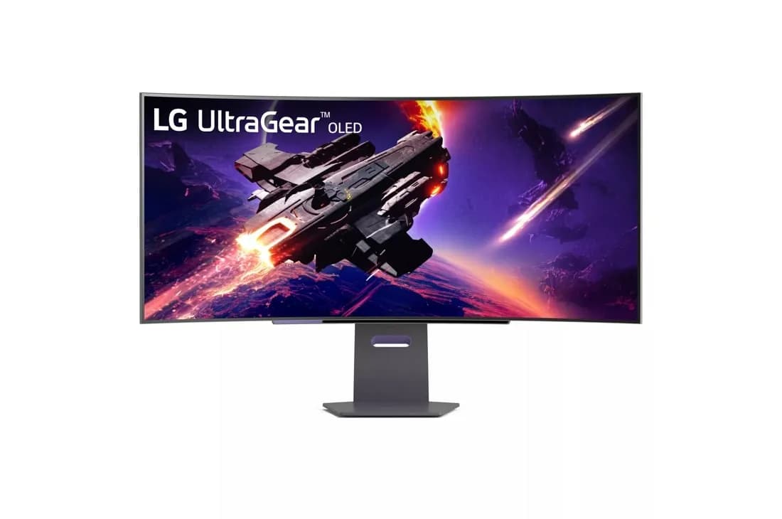 LG UltraGear 45GS95QE-B 45"" UWQHD, OLED -kaareva pelinäyttö, USB-C hub