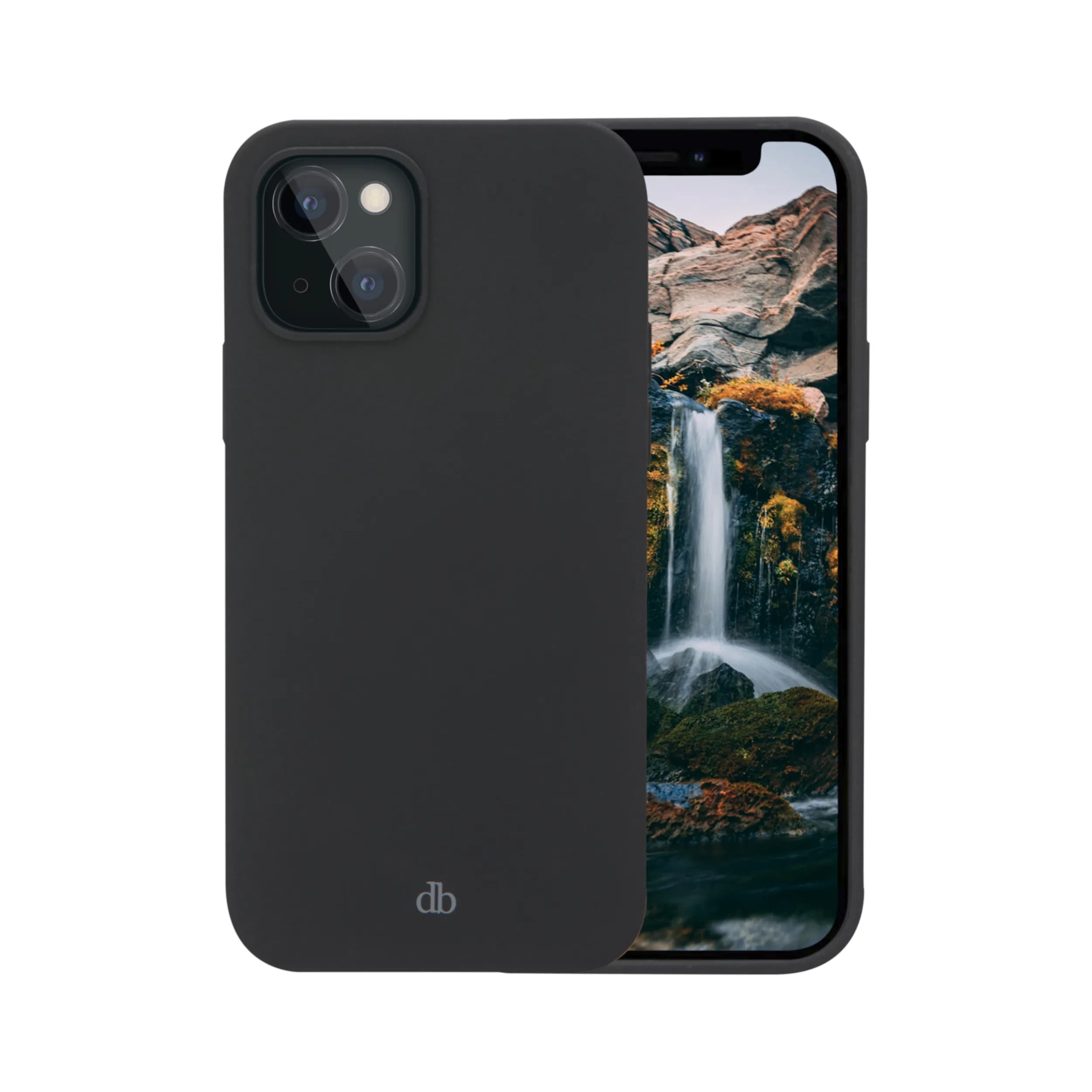 Dbramante1928 Monaco MagSafe, iPhone 13 mini -suojakuori, Night Black