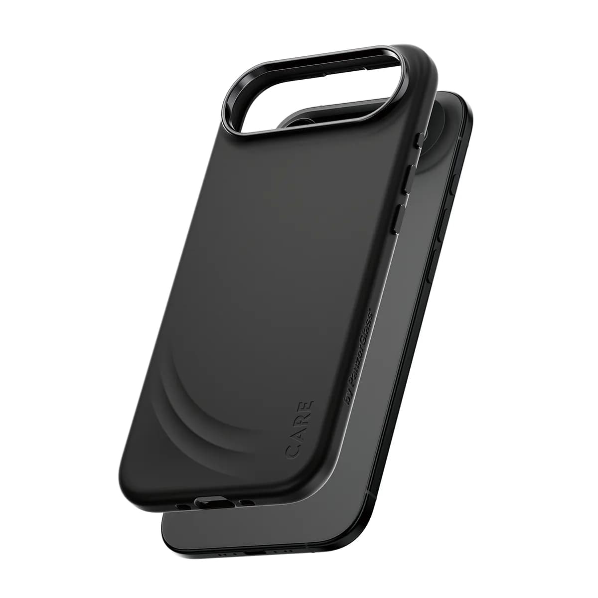 CARE by PanzerGlass Feature FLOW MagSafe, iPhone Air -suojakuori, musta