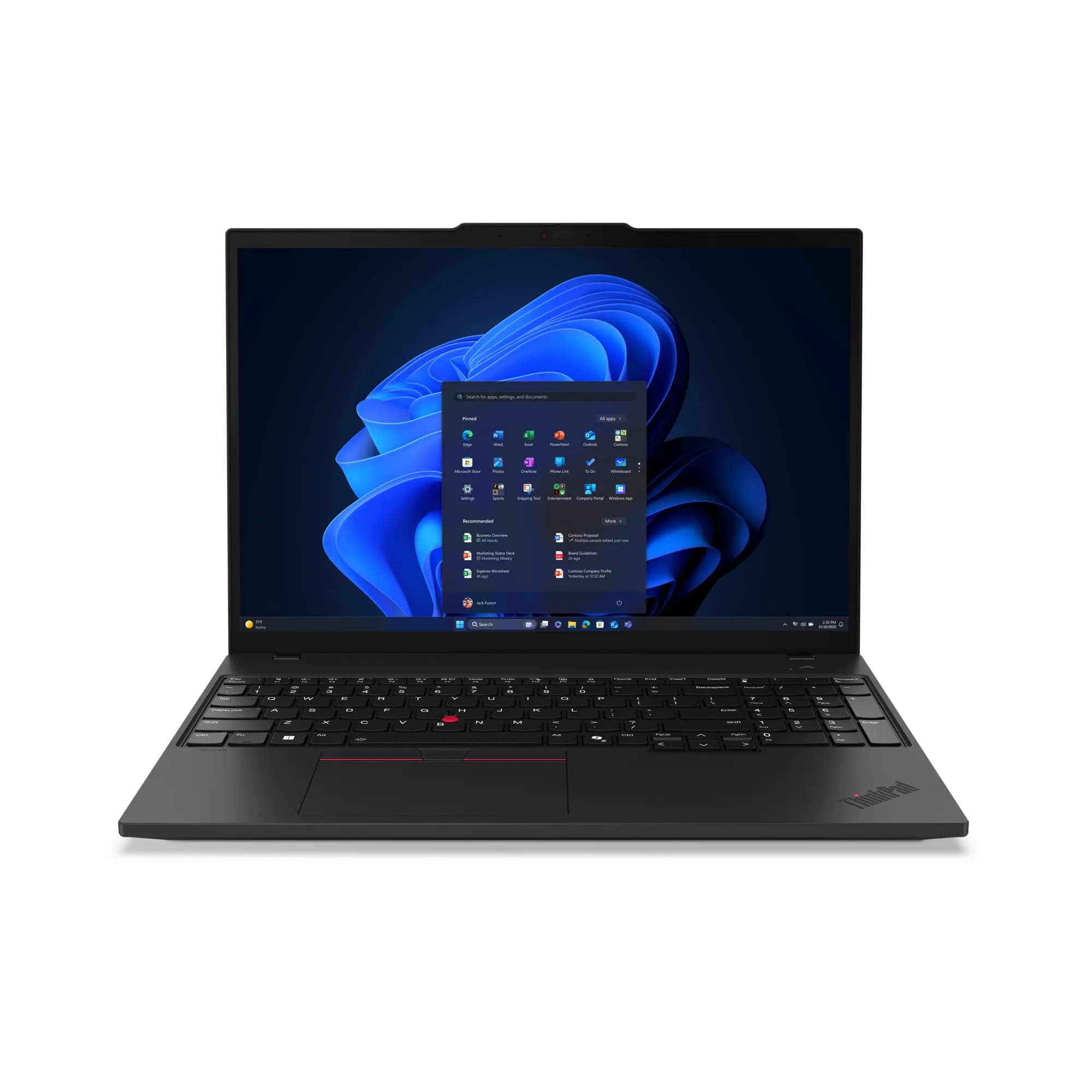 Lenovo ThinkPad T16 Gen 4 16"" Ultra 7 258V, 32 Gt, 512 Gt, Arc Graphics 140V, Win 11 Pro -kannettava, musta
