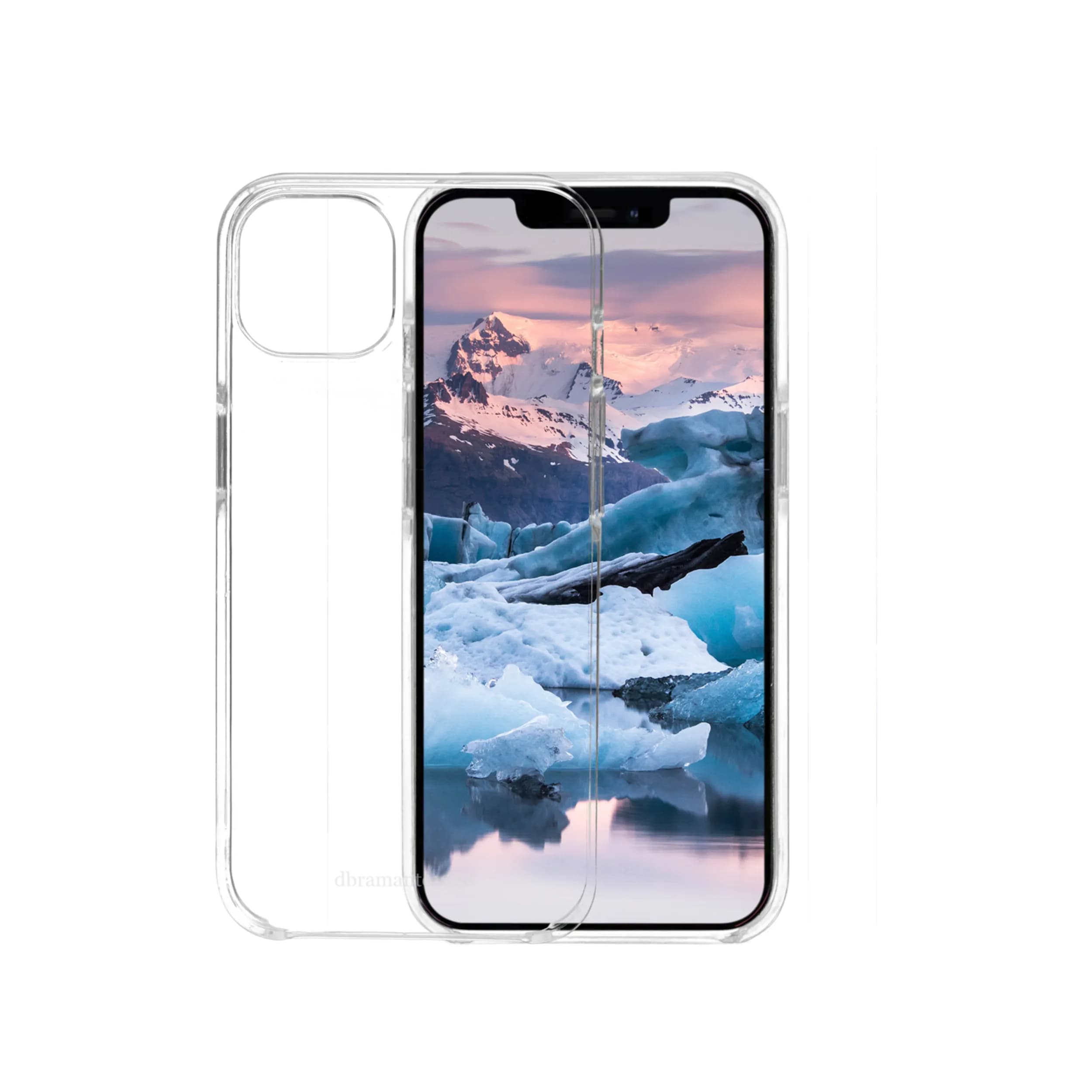 Dbramante1928 Iceland Pro, iPhone 13 mini -suojakuori, Läpinäkyvä