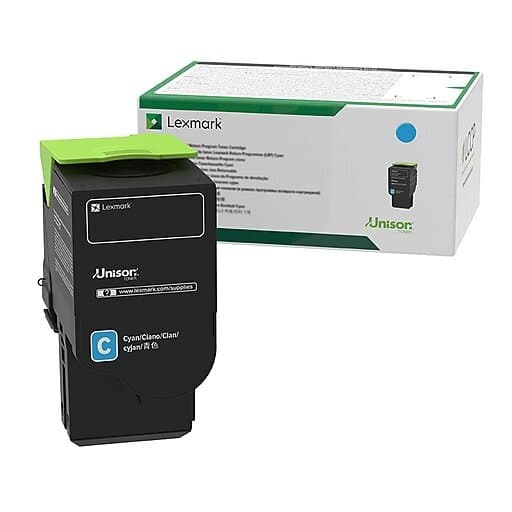 Lexmark 78C20CE -laservärikasetti, cyan