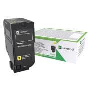 Lexmark 74C20YE Corporate Yield -laservärikasetti, keltainen