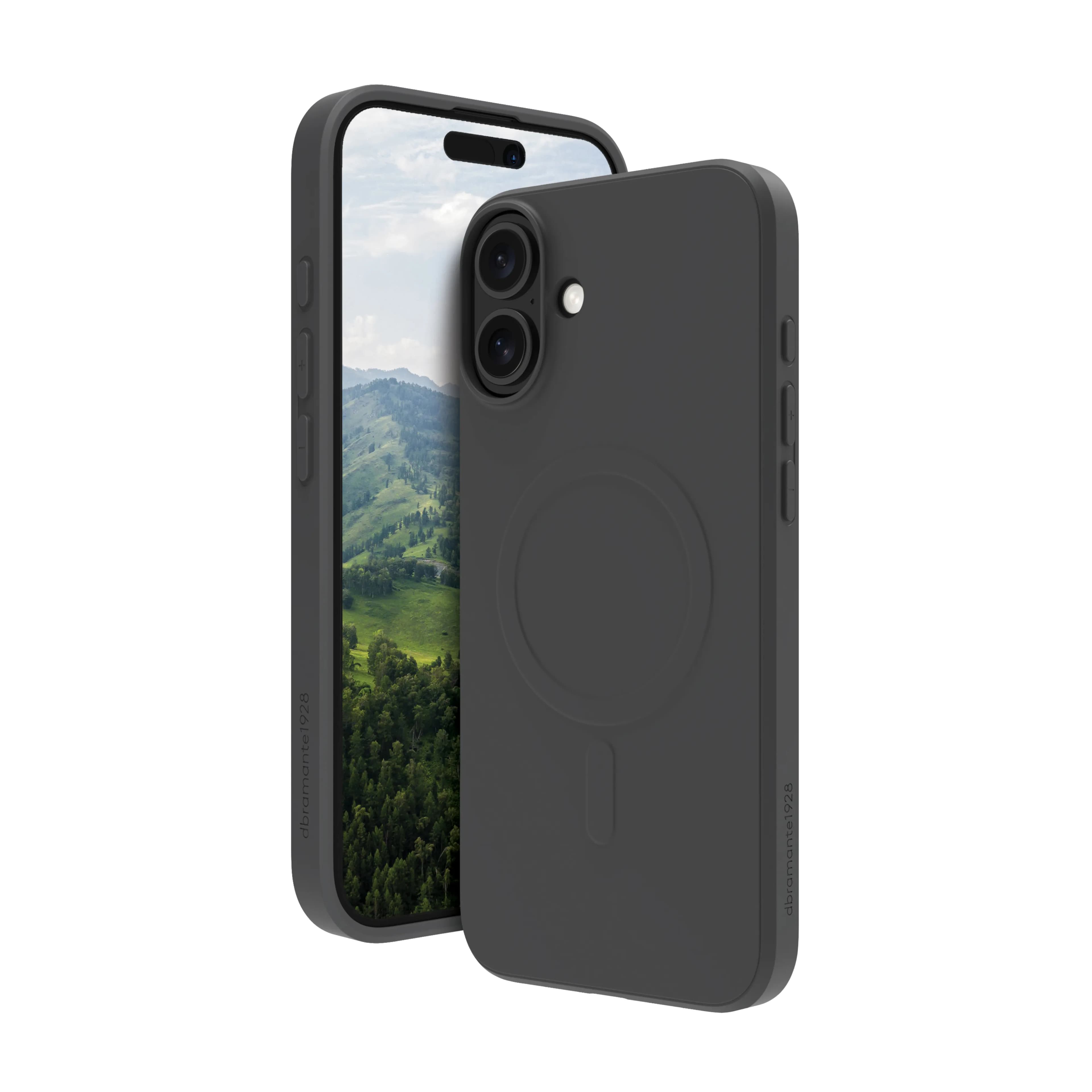 Dbramante1928 Greenland Pro MagSafe, iPhone 16 Plus -suojakuori, Night Black