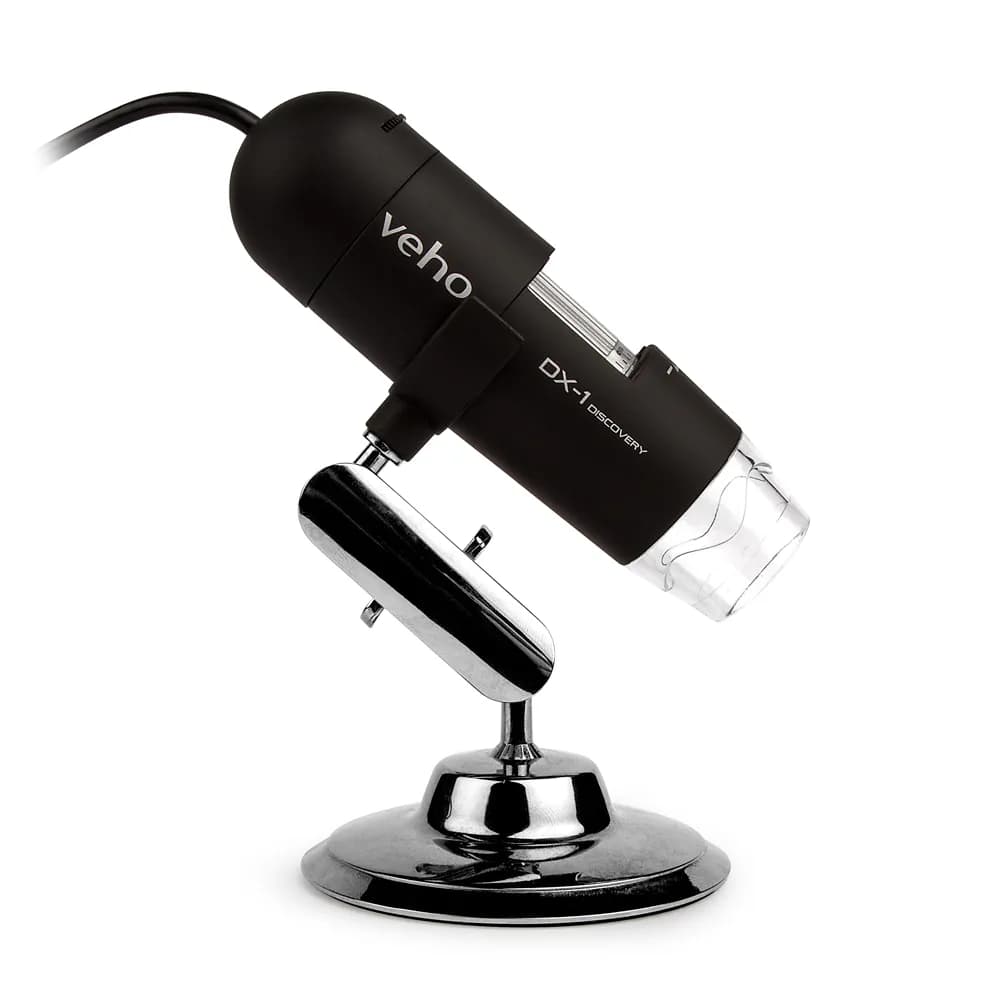 DX-1 Discovery 200x USB 2MP Digital Microscope with stand