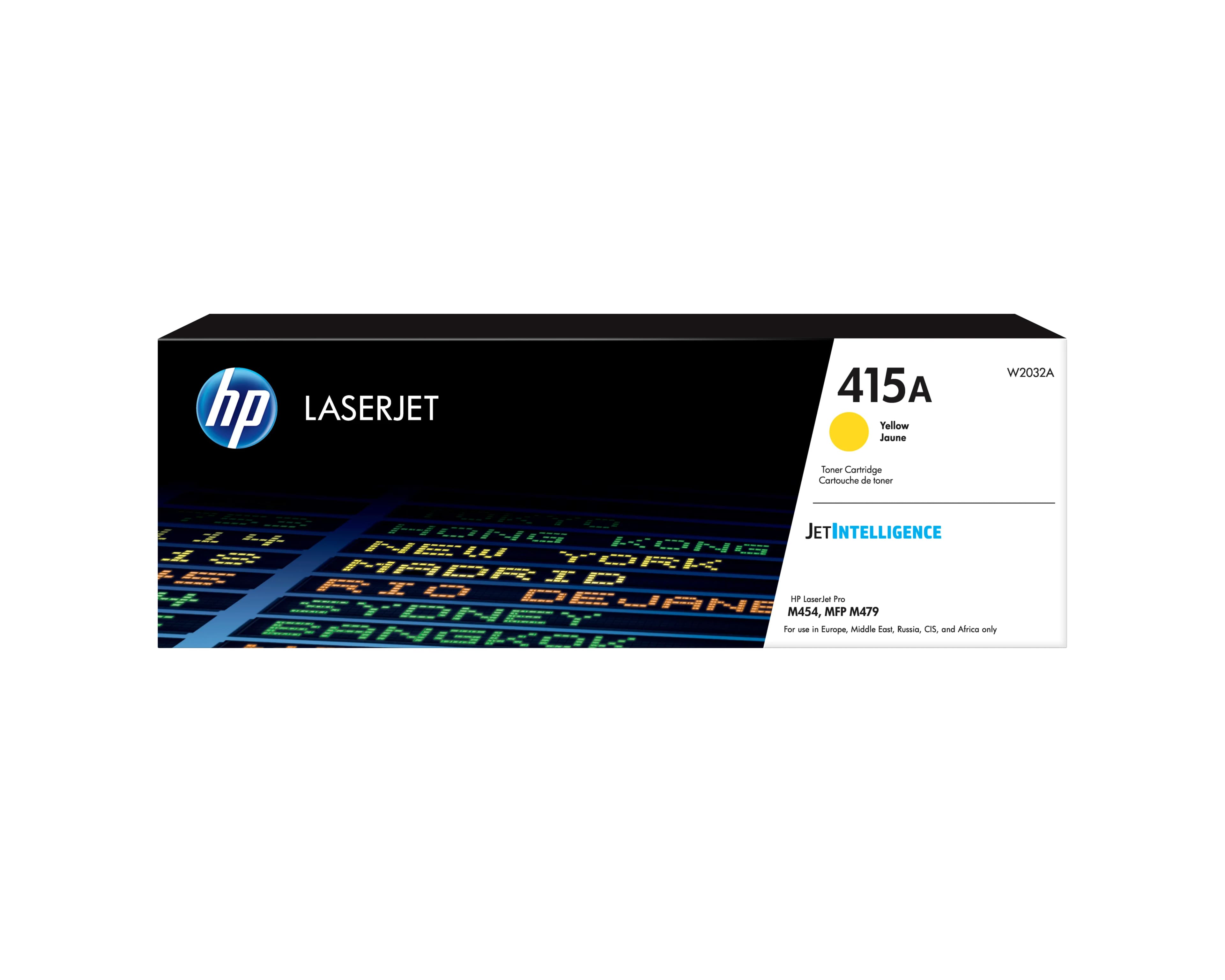 HP 415A -laservärikasetti, keltainen