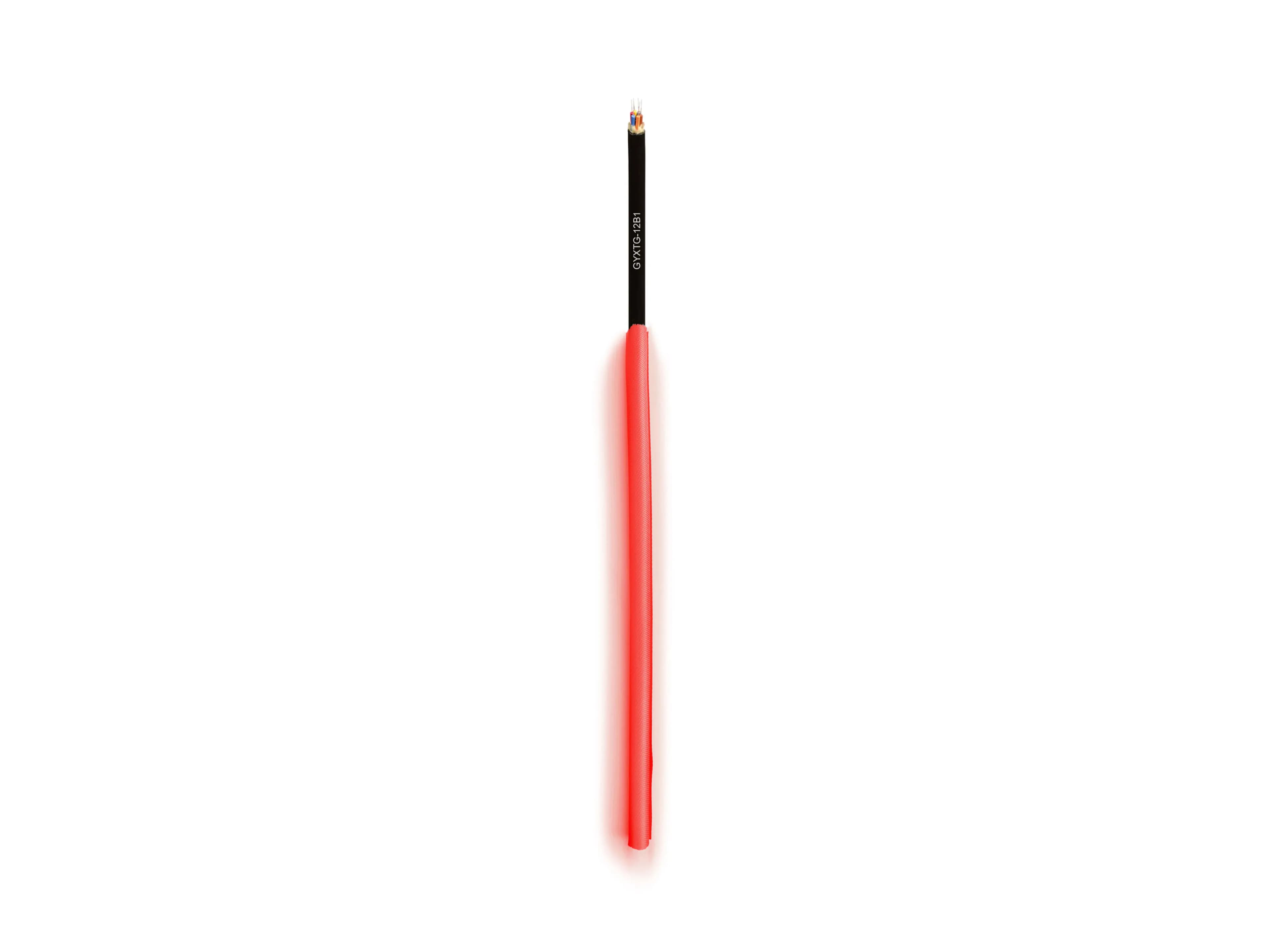 M Universal Cable Sock Self Wrapping 5mm Red 25m