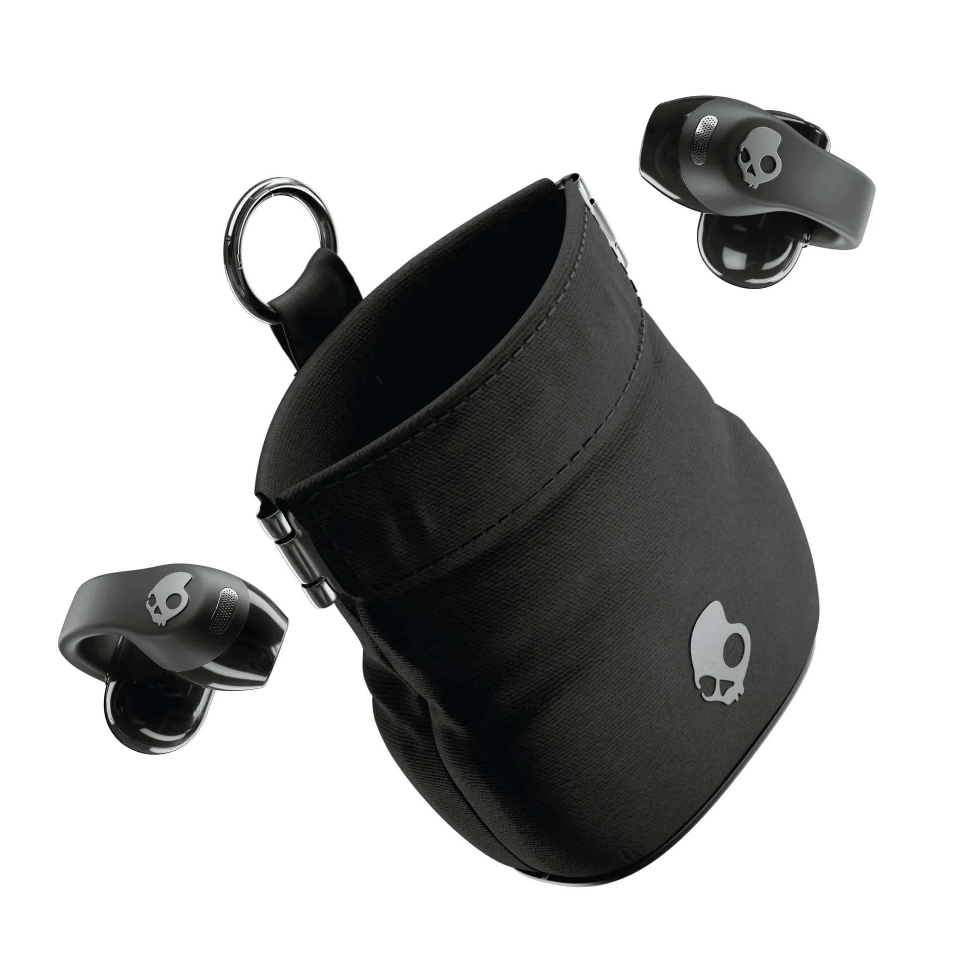 Skullcandy Push 720 Open -langattomat nappikuulokkeet, musta/hopea